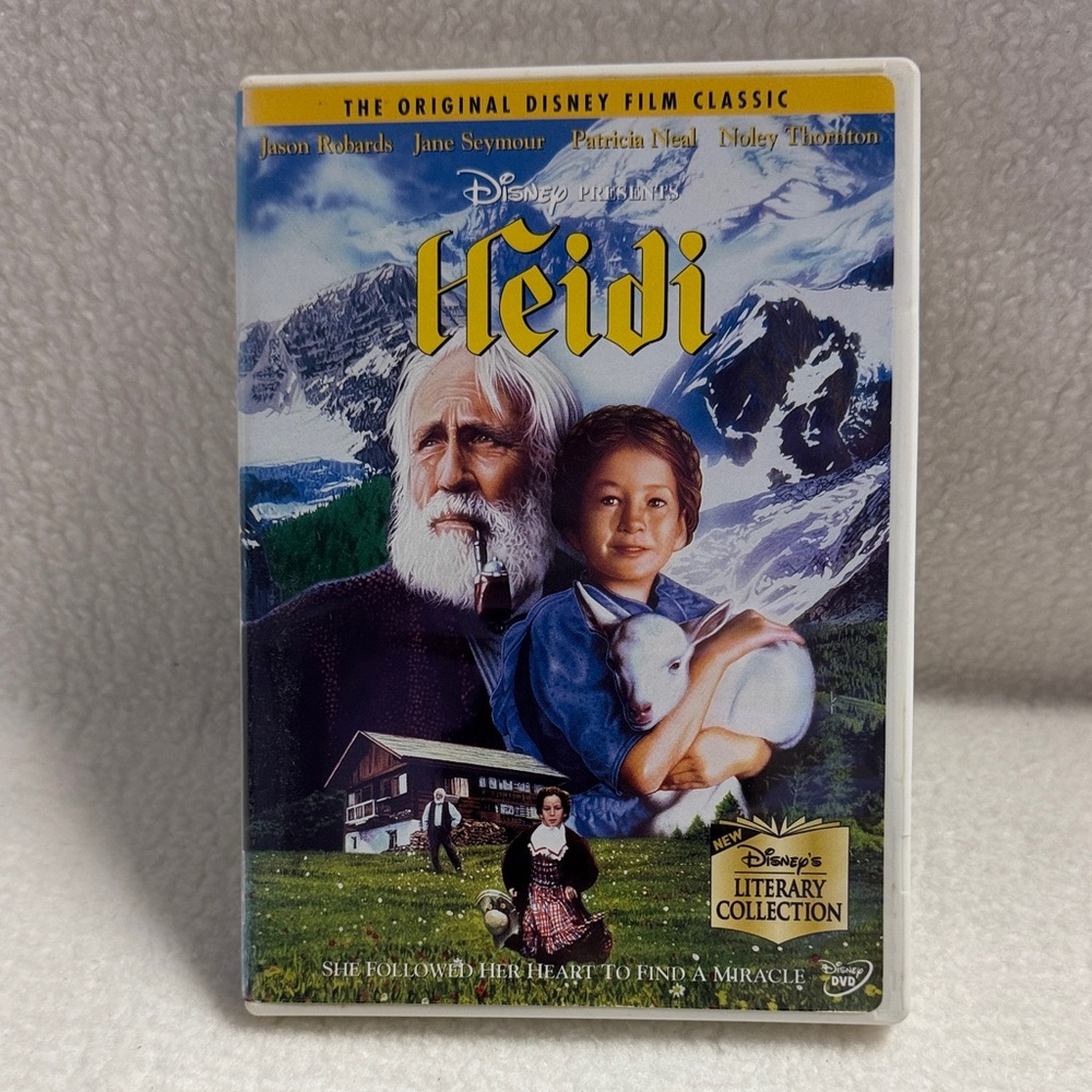 Heidi DVD Disney 2005 Full Screen Jason Robards Jane Seymour Patricia Neal